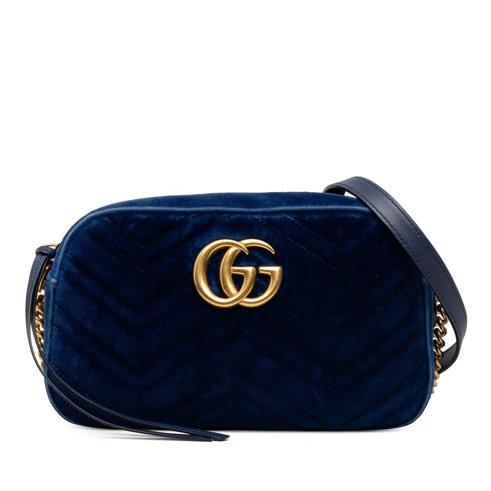 Gucci Small Gg Marmont Matelasse Velvet #338256G71B